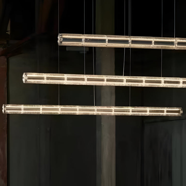 Elvaron – Nordische Pendelleuchte aus Aluminium mit Glasdiffusor