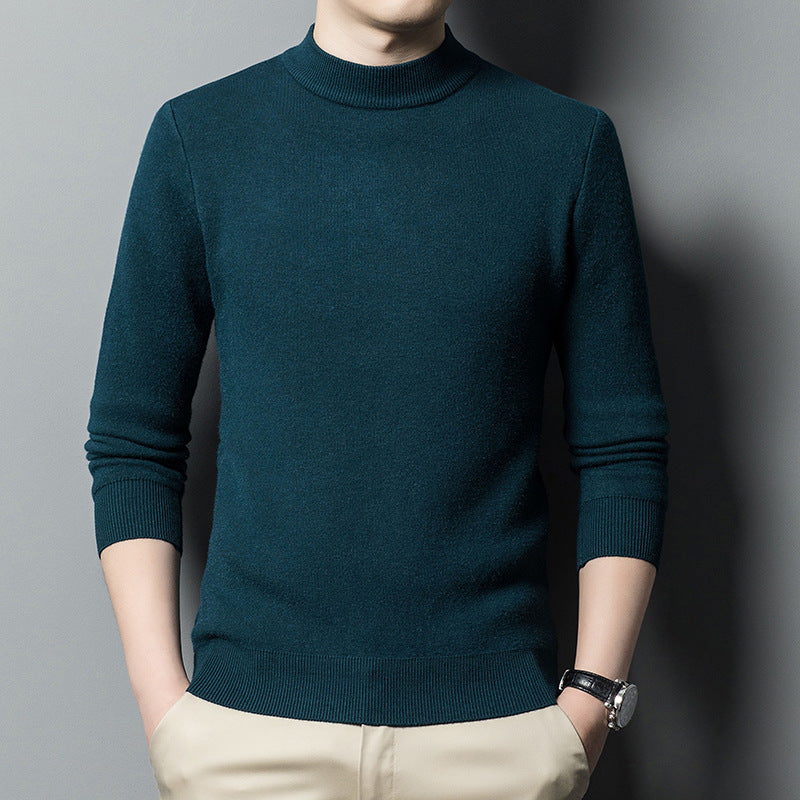 Mock-Neck-Pullover mit Stehkragen