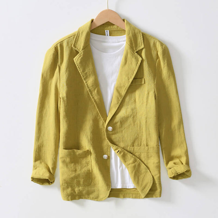 Amari | Eleganter Leinenblazer für Herren - Image 6