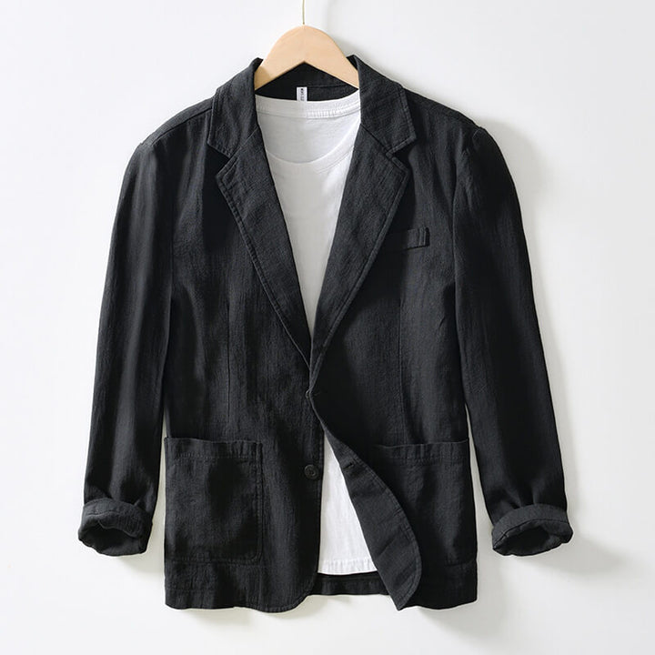 Amari | Eleganter Leinenblazer für Herren - Image 3