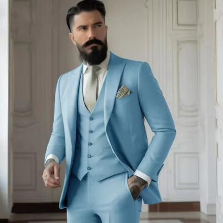 Jevano - Eleganter Herren Dreiteiler