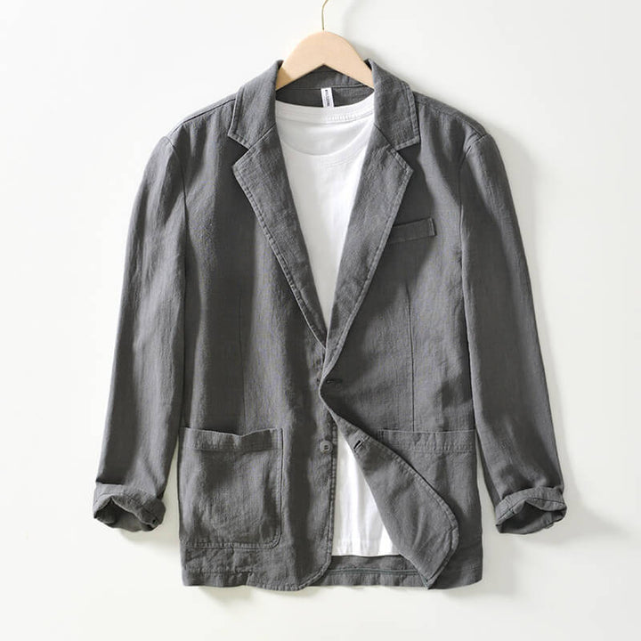 Amari | Eleganter Leinenblazer für Herren - Image 5