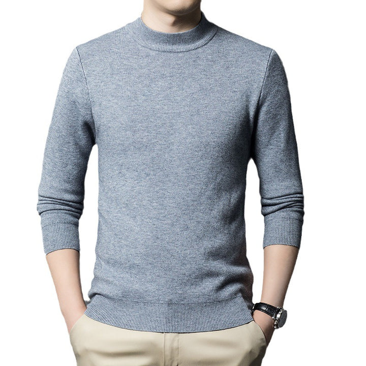 Mock-Neck-Pullover mit Stehkragen