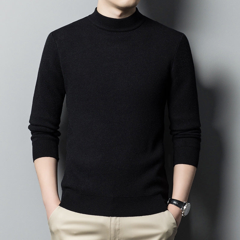 Mock-Neck-Pullover mit Stehkragen