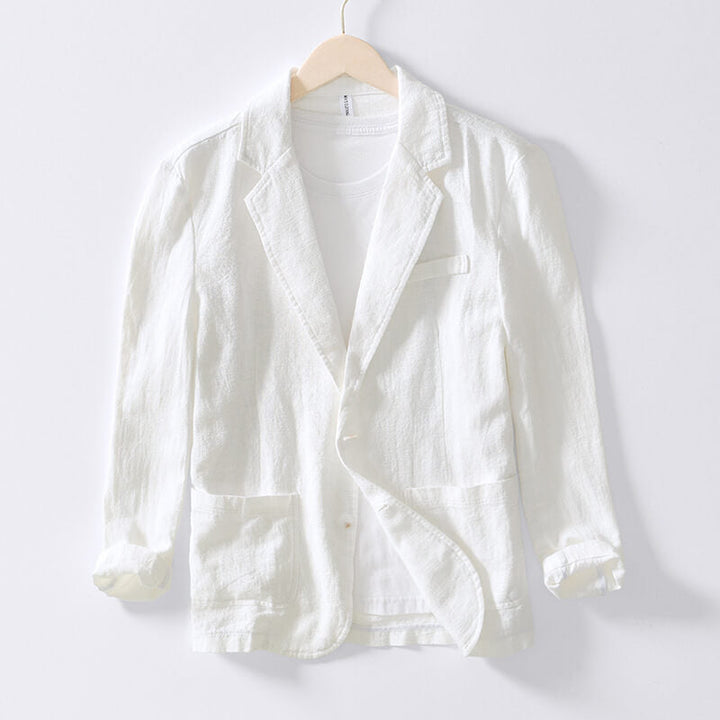 Amari | Eleganter Leinenblazer für Herren - Image 4