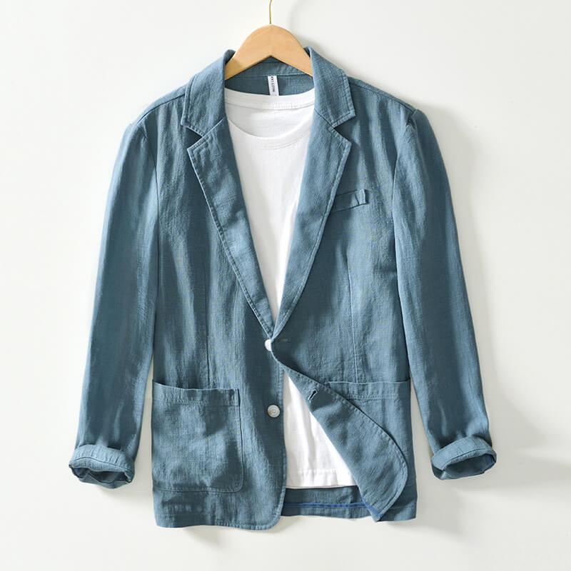 Amari | Eleganter Leinenblazer für Herren - Image 2