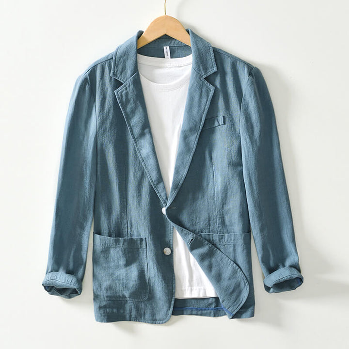 Amari | Eleganter Leinenblazer für Herren - Image 2