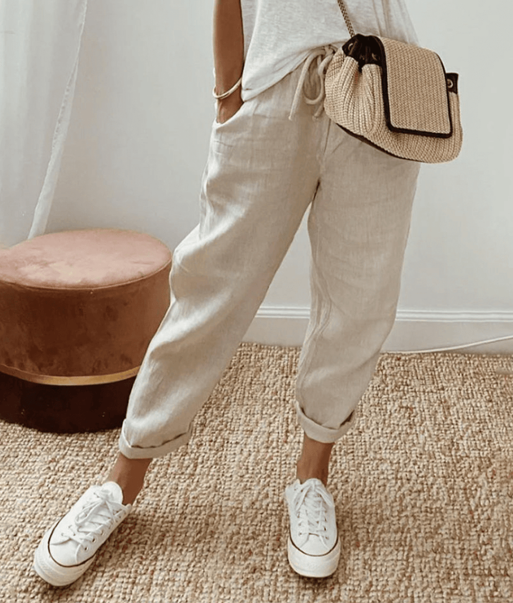 Women Pull-On Dress Pants Elegant Comfort Stretch - Image 2