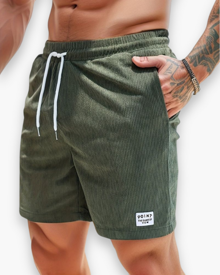 Men's Casual Shorts Elastic Waist with Pockets Summer