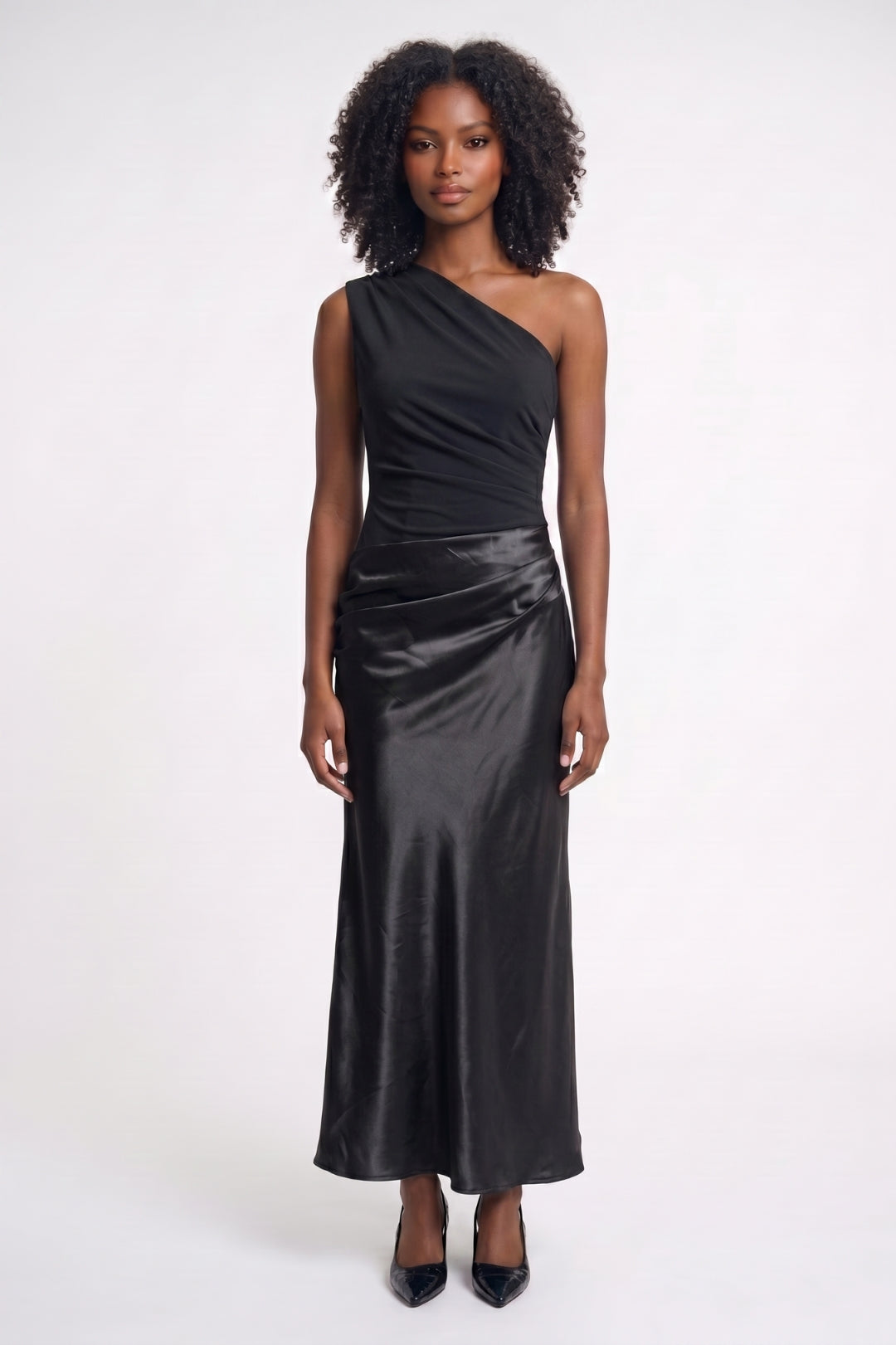 Rellia - Elegantes One Shoulder Abendkleid