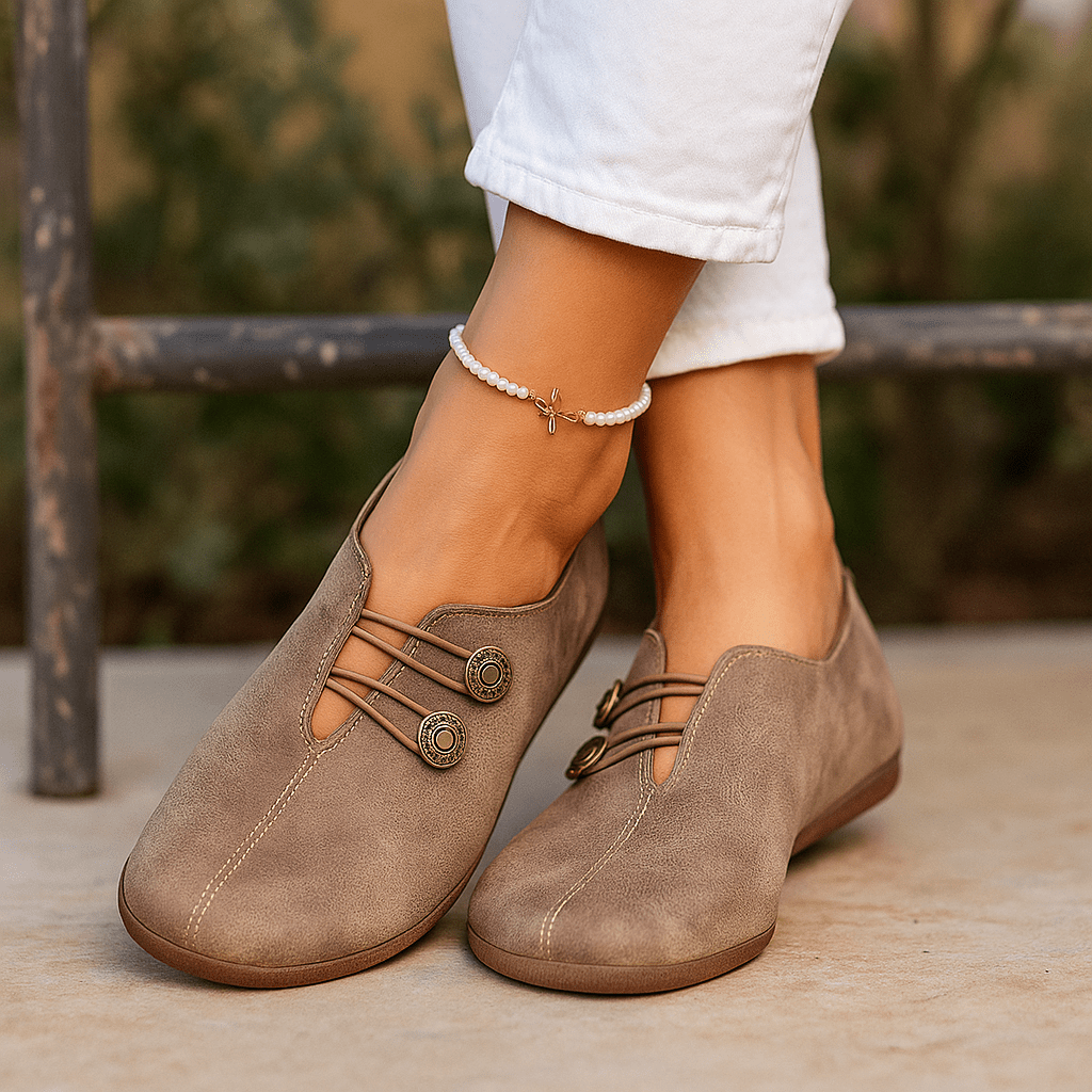 Barfußschuhe Damen Leder breite Passform flexibel - Image 6