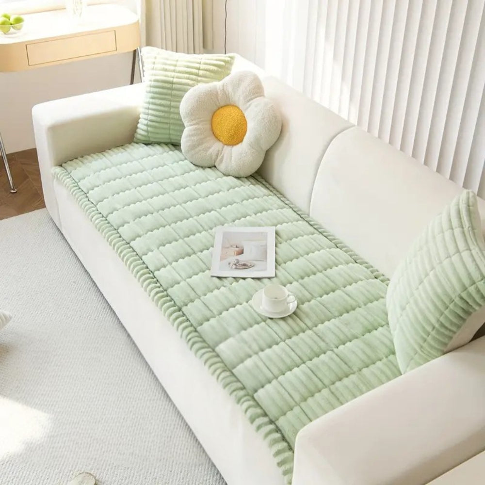 Sofabezug mit Strukturkante | Klassisches Design