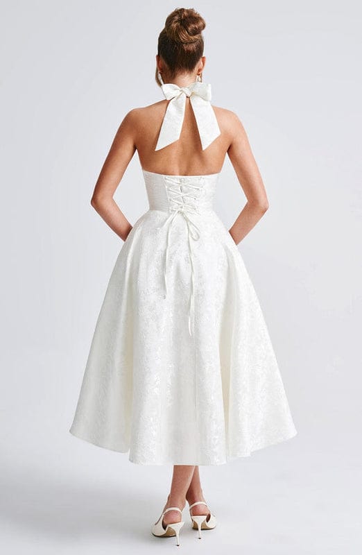 Rafaelis - Ärmelloses A Linie Midi Kleid
