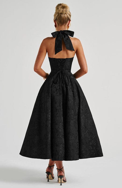 Rafaelis - Ärmelloses A Linie Midi Kleid