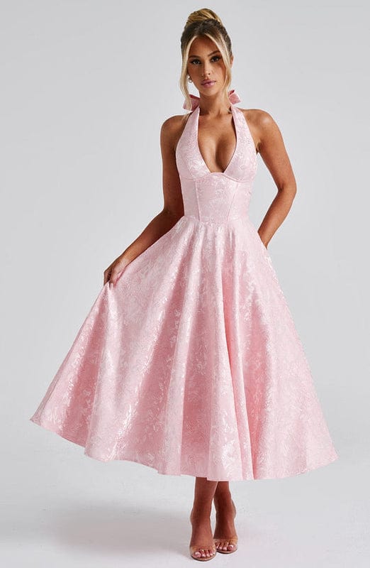Rafaelis - Ärmelloses A Linie Midi Kleid