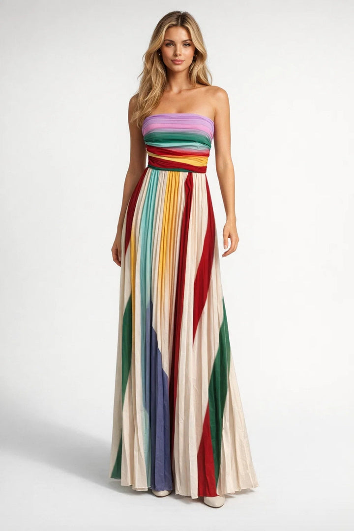 Edith - Fließendes Boho Sommerkleid