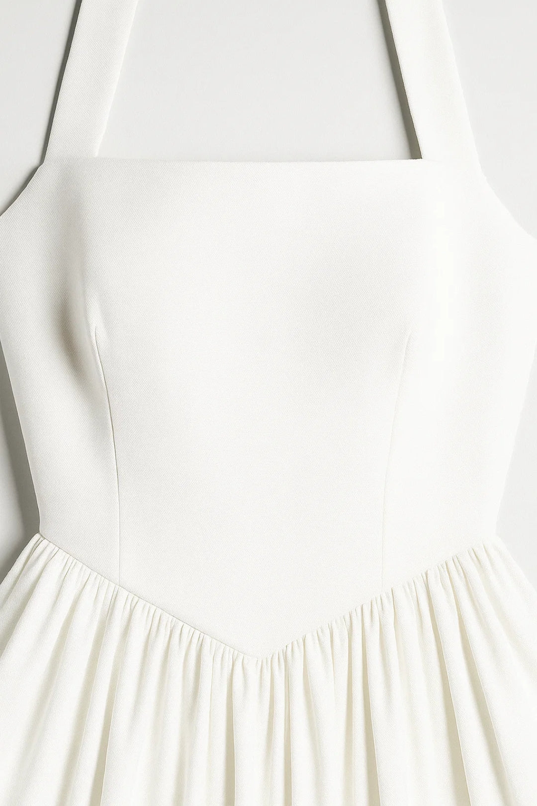 Dalia - Rückenfreies Midi Kleid Mit Voluminösem Rock