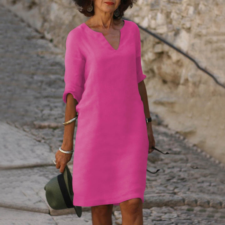 Women Stylish Midi Summer Dress - Image 13