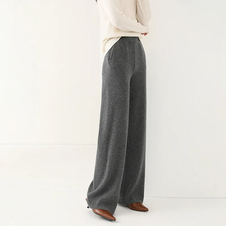 Randee - Merino Damenhose Mit Hohem Bund