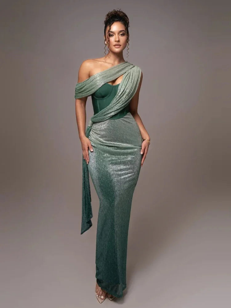 Xenia – Elegantes Statement Kleid Damen