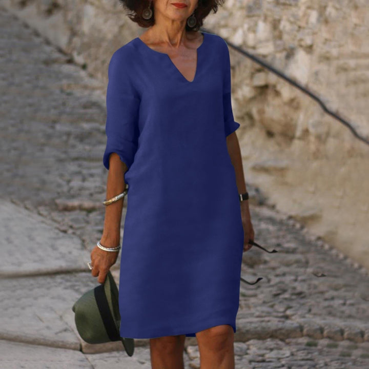 Women Stylish Midi Summer Dress - Image 6