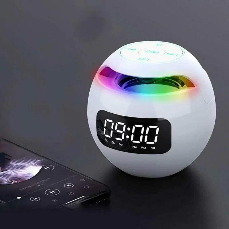 Digital alarm clock with LED display | Bluetooth function
