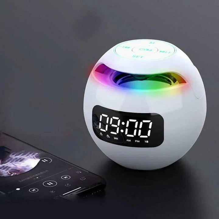 Digital alarm clock with LED display | Bluetooth function