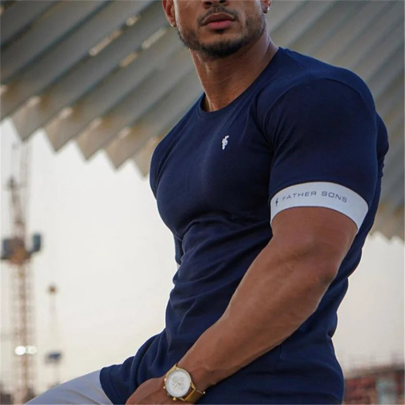 Elvaron – Slim Fit T Shirt Herren