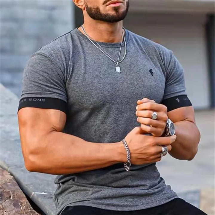 Elvaron – Slim Fit T Shirt Herren