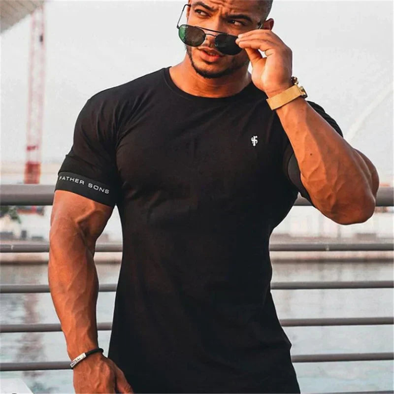 Elvaron – Slim Fit T Shirt Herren