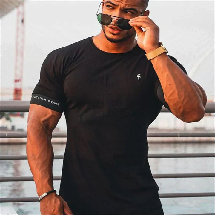Elvaron – Slim Fit T Shirt Herren