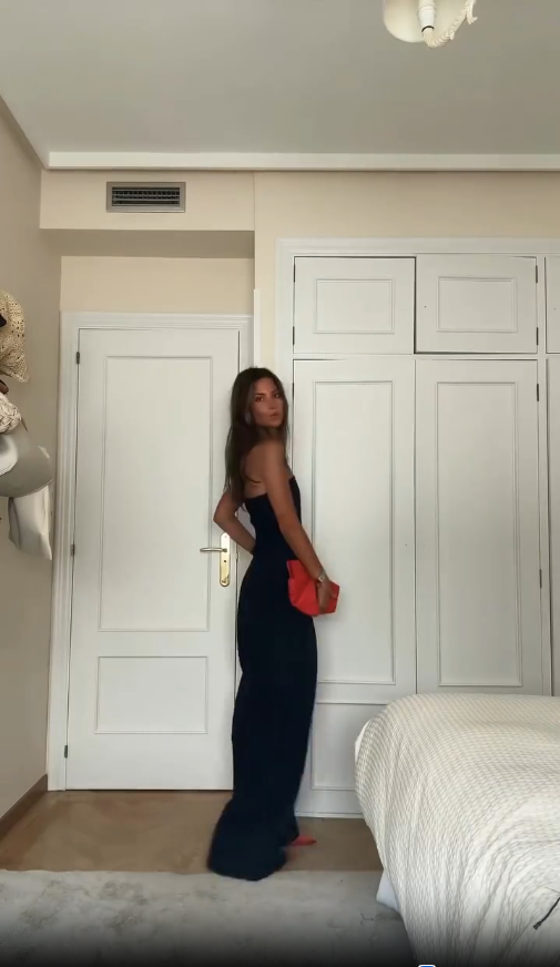 Isabella  - Eleganter Sommer Bandeau Jumpsuit