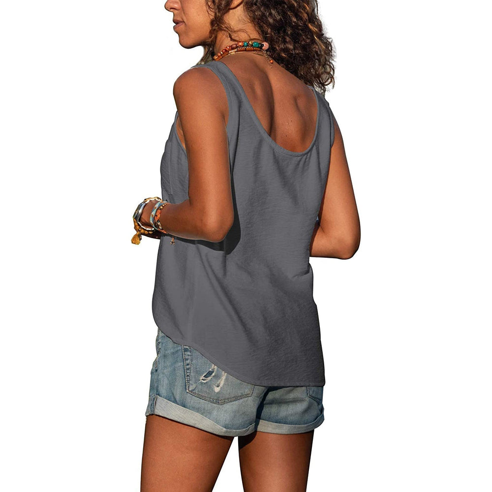 Women Elegant Ibiza Style Tank Top Boho Summer - Image 2