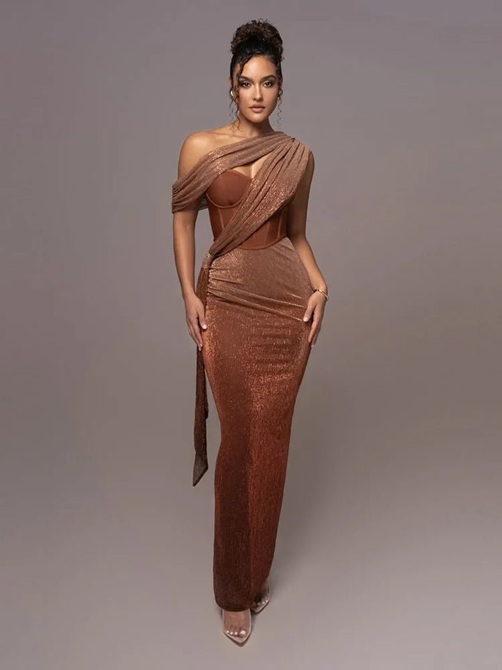 Xenia – Elegantes Statement Kleid Damen