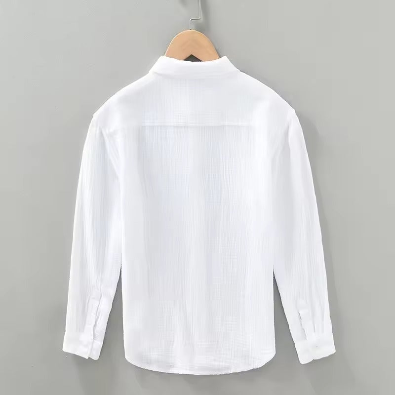Hansero - Herren Langarm Hemd Elegant