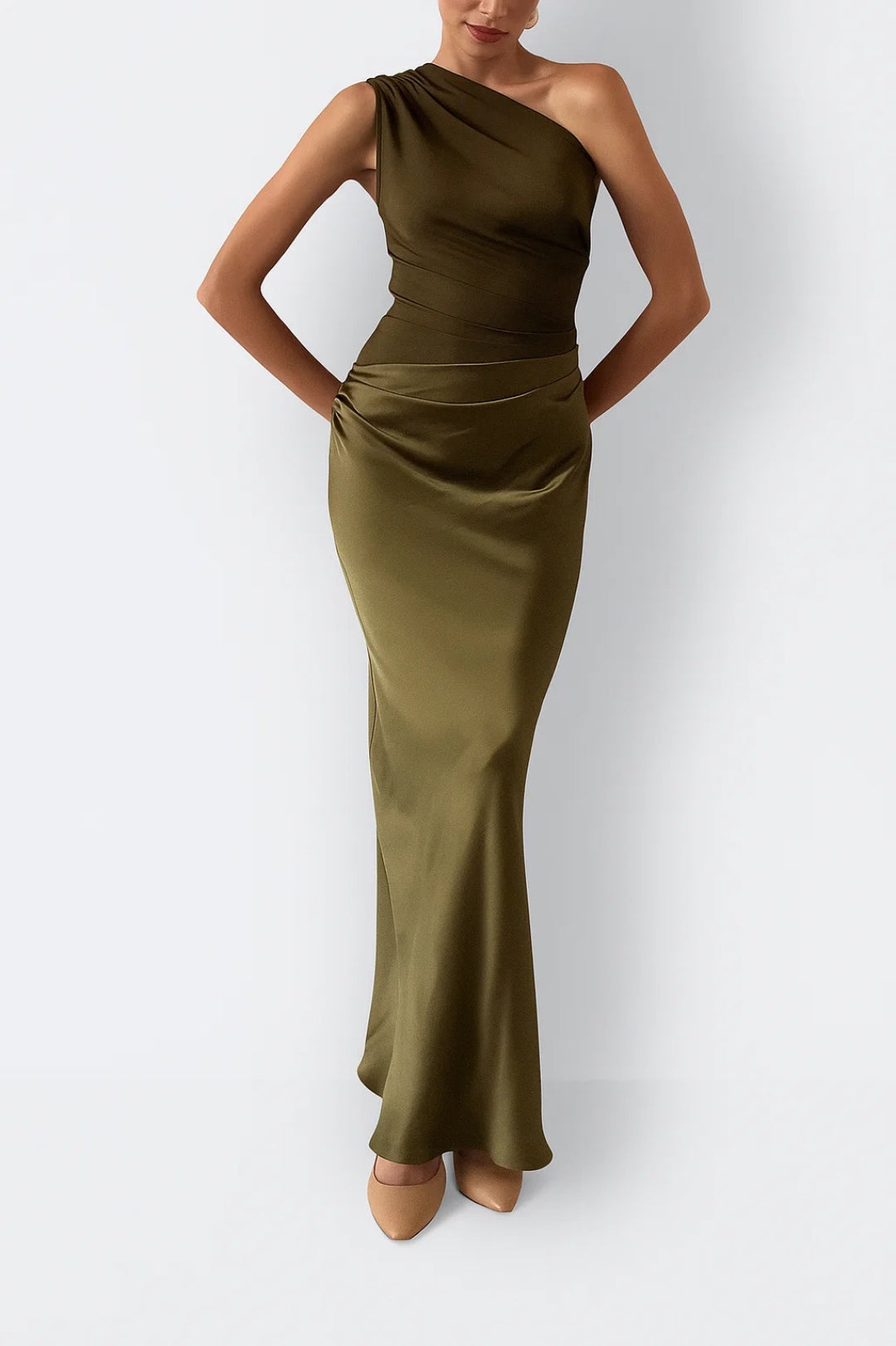 Aurelyth - Asymmetrisches Maxikleid