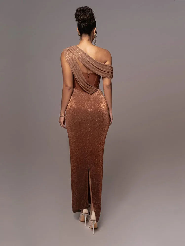 Xenia – Elegantes Statement Kleid Damen