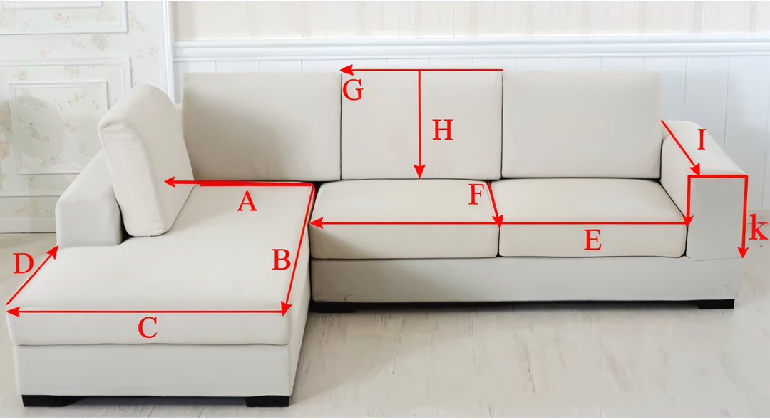 Alviero – Sturdy Sofa Cover Made of Cotton, Linen, and Polyester, Non-Slip