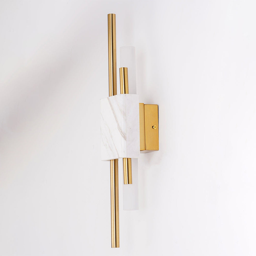 LED Wandleuchten mit Marmordesign | Stilvoll