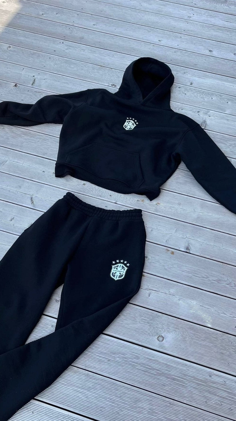 Trainingsanzug Herren Oversized mit Kapuze | Streetwear Hoodie & Jogger Set für den Alltag - Image 2