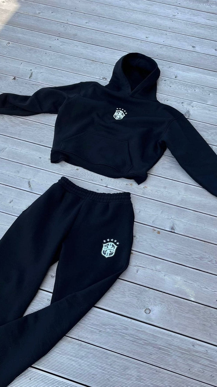Trainingsanzug Herren Oversized mit Kapuze | Streetwear Hoodie & Jogger Set für den Alltag - Image 2