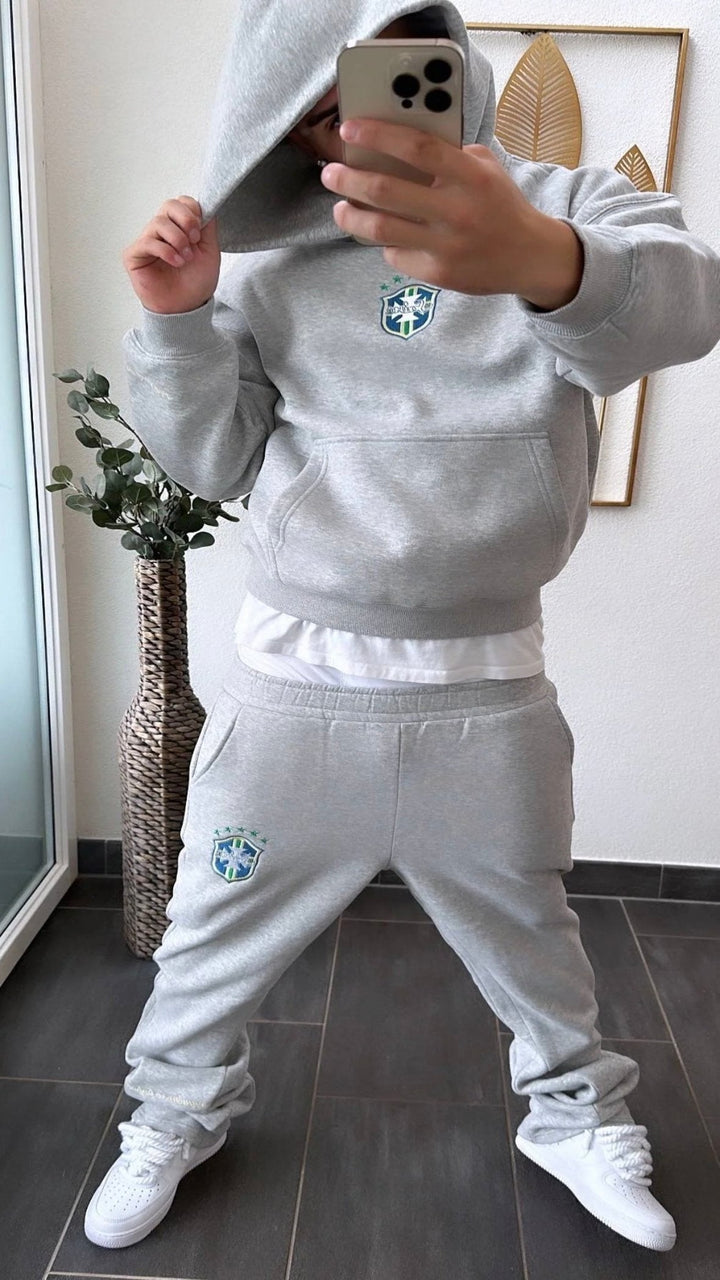 Trainingsanzug Herren Oversized mit Kapuze | Streetwear Hoodie & Jogger Set für den Alltag - Image 3