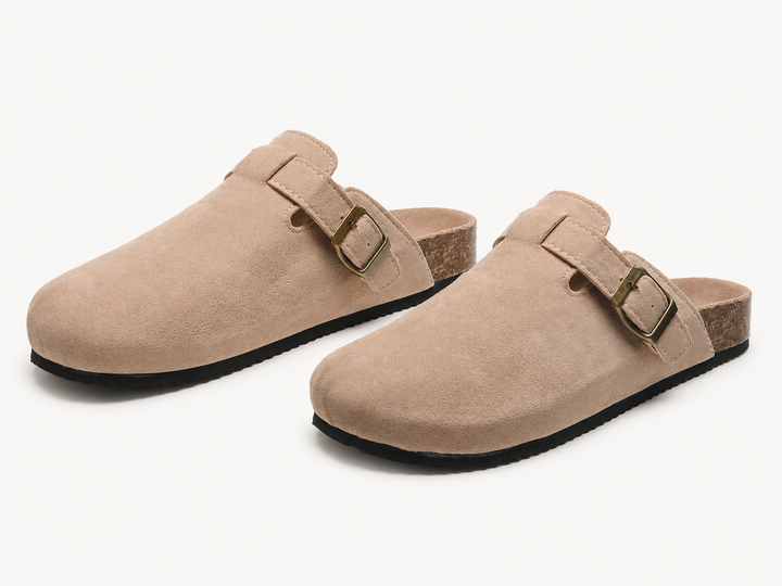 Unisex Closed Toe Slip On Clogs Adjustable Buckle - Image 9