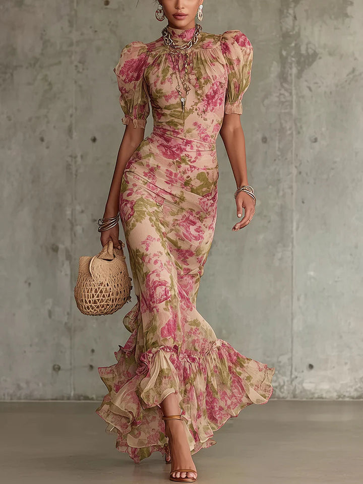 Monévia - Elegantes Midi Kleid Damen