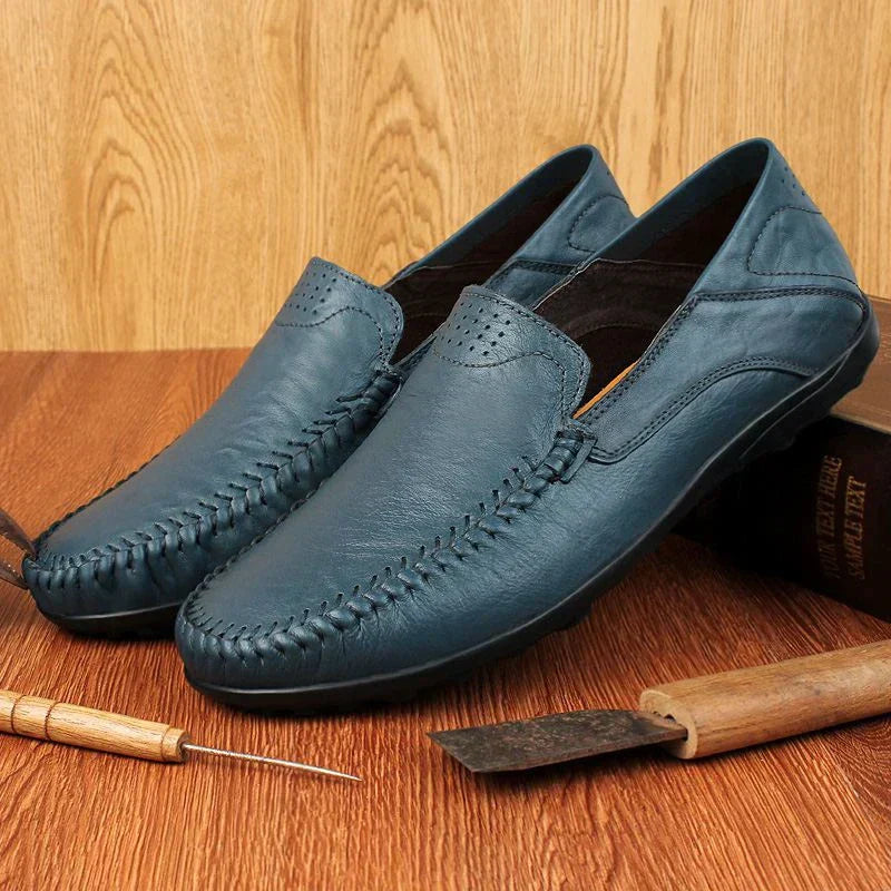 Ardeno - Italienische Herren Leder Loafer