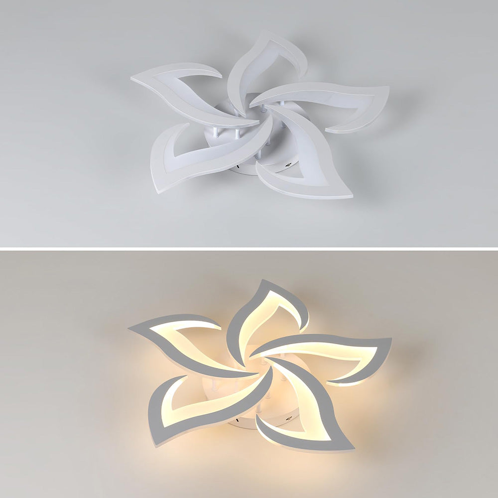 Led Deckenleuchte im Blumen-Design