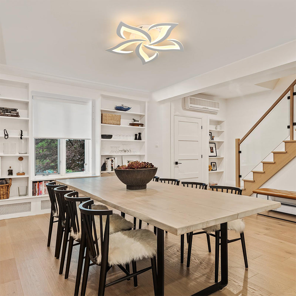 Led Deckenleuchte im Blumen-Design