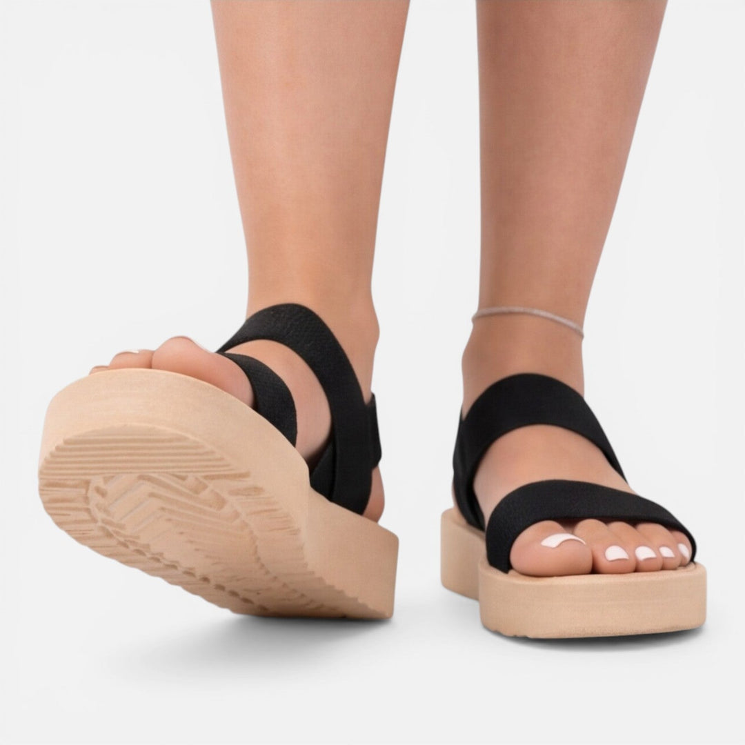 Clara - Damen Keilsandalen Leicht Atmungsaktiv Komfortabel Sommer