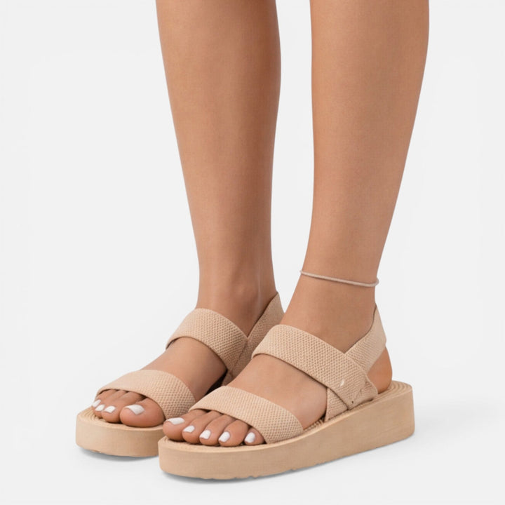 Clara - Damen Keilsandalen Leicht Atmungsaktiv Komfortabel Sommer