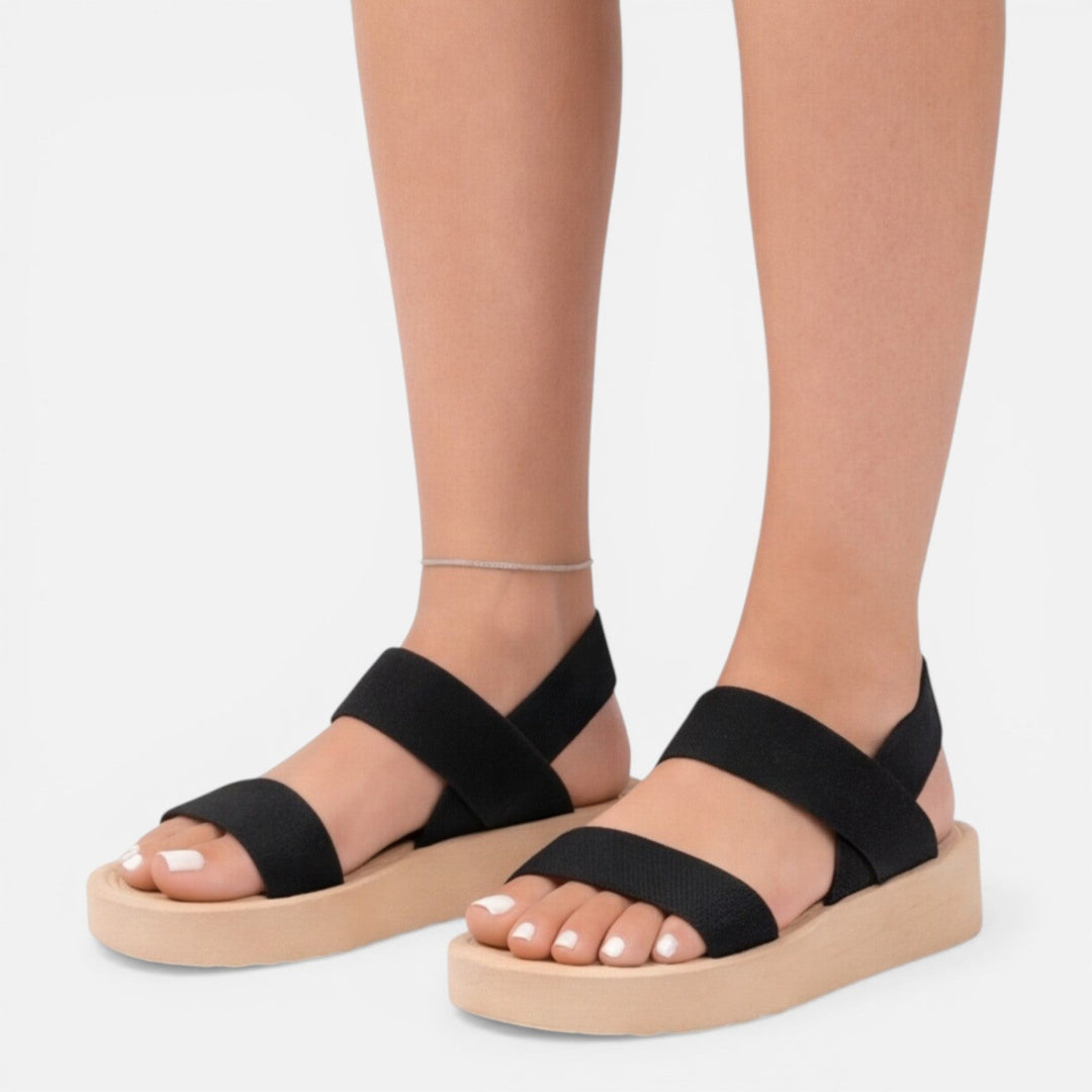 Clara - Damen Keilsandalen Leicht Atmungsaktiv Komfortabel Sommer